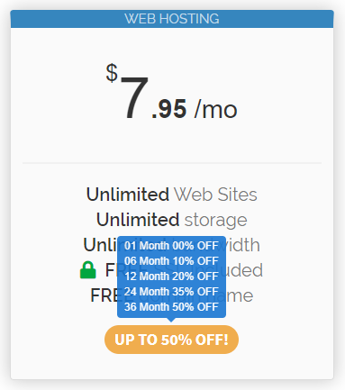 GridHoster's real rates