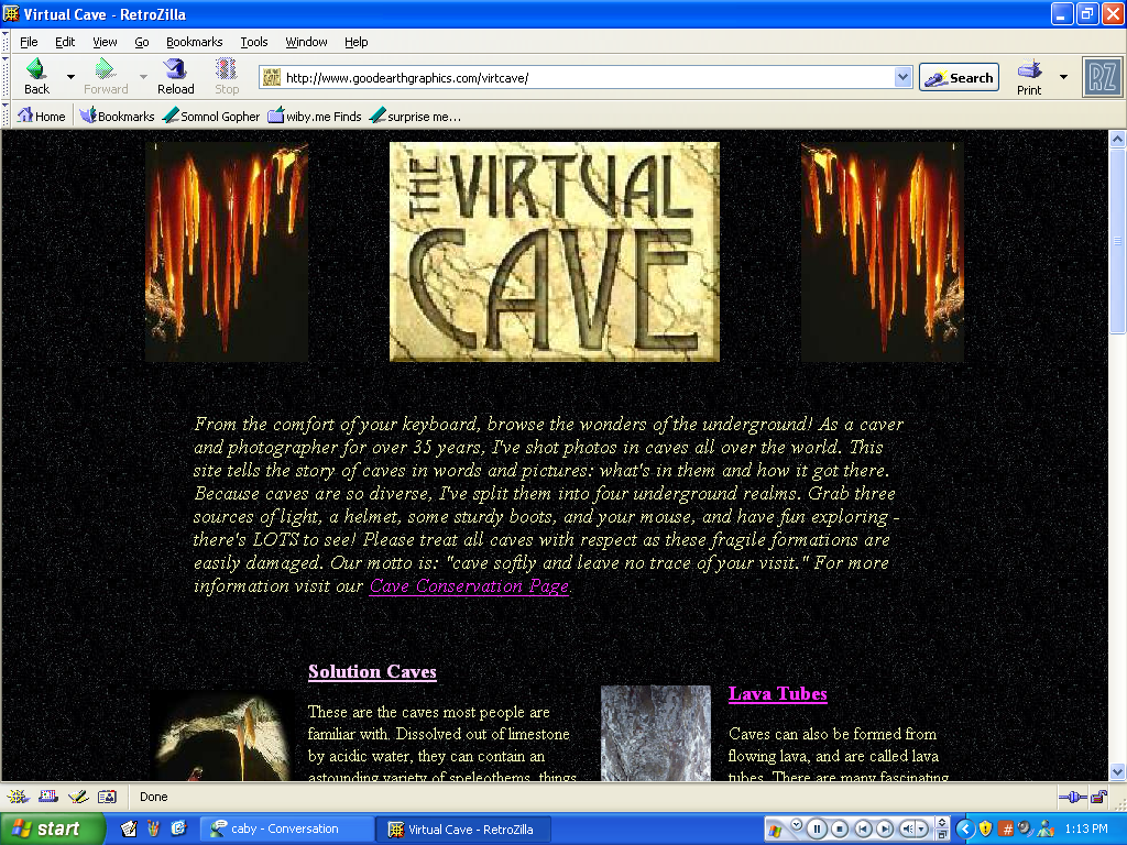 The Virtual Cave