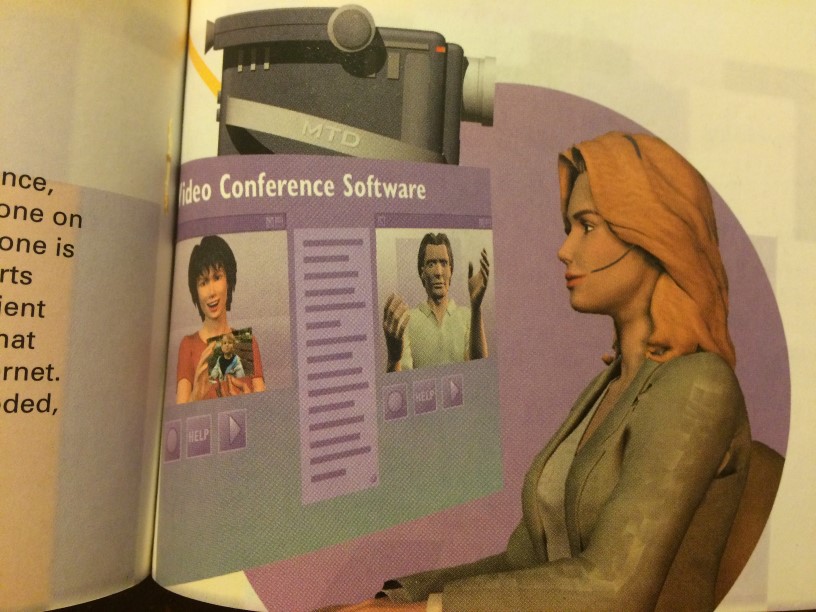 A closeup of the Poser models featured throughout the book