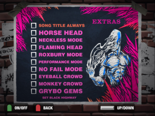 The new DX Extras menu