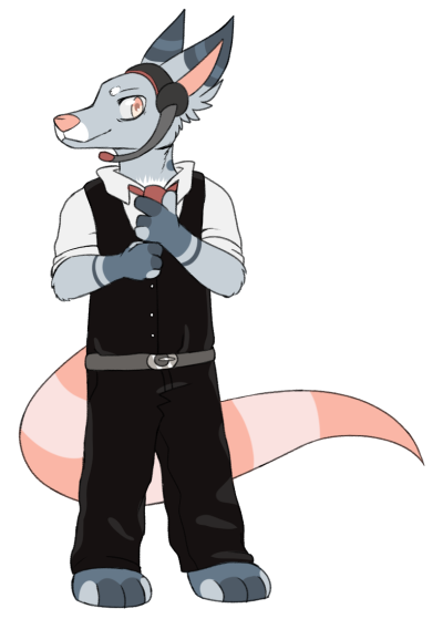 click here for the full image vest furry
