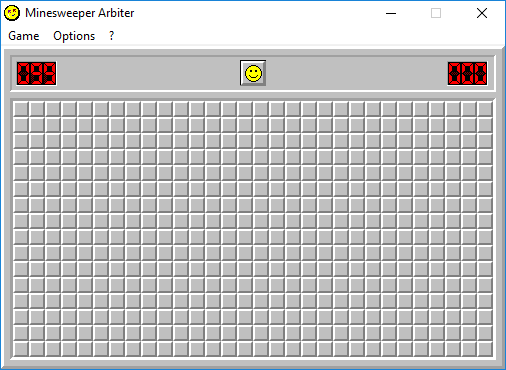 Expert board of Minesweeper