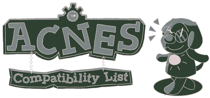ACNES Compatibility List
