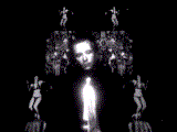 Lady Picture Show: Scott Weiland with some mirrored dancers