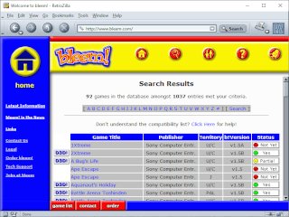 Searching bleem!'s compatibility list
