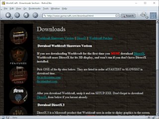 Stuff to download from the Worldcraft site