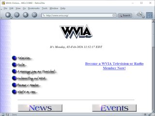 The WVIA homepage
